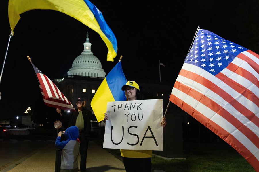 senate passes ukraine, israel aid package after monthslong fight