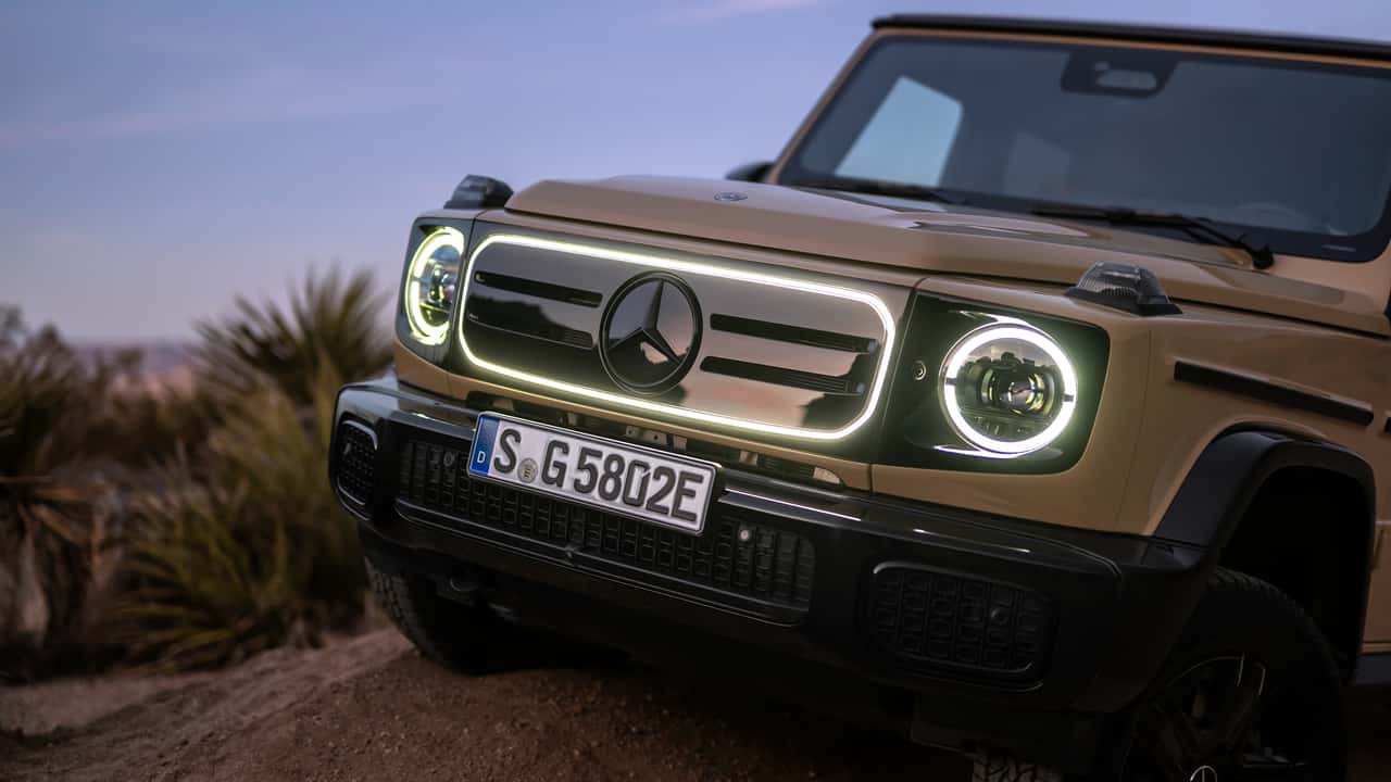 the electric g-class has four motors and an insane amount of torque
