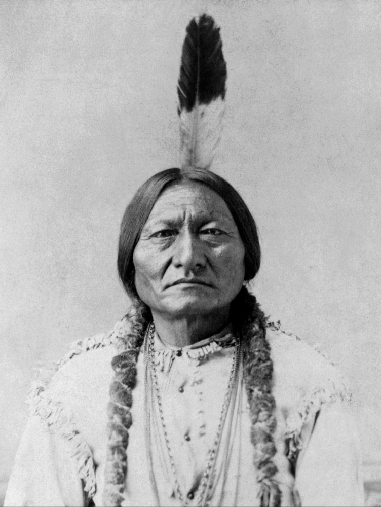 What is the significance of the Native North American headdress?