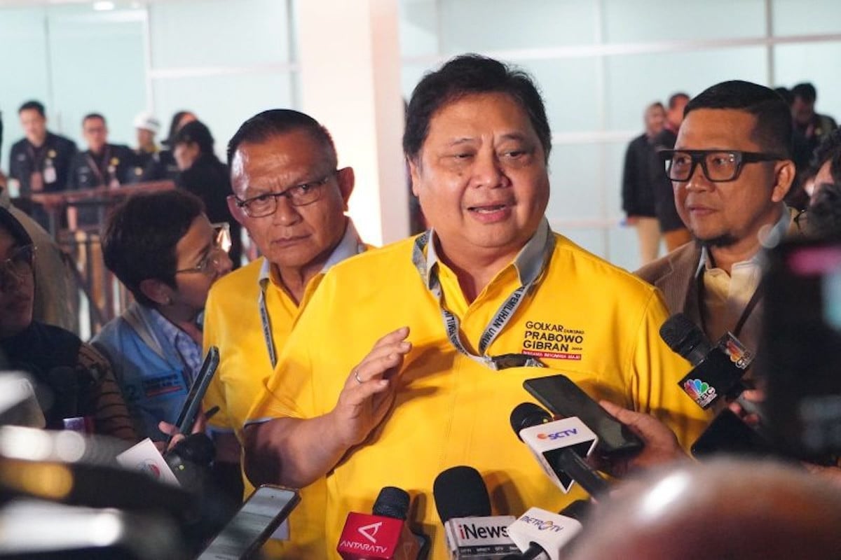 SOKSI Dukung Airlangga Jadi Ketum Golkar, Begini Alasannya