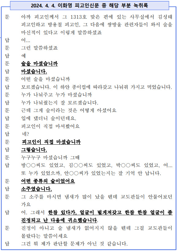 '이화영 의혹' 檢 총장 반발에 녹취록도 공개…민주당 '조용'· 국힘 '시끌'