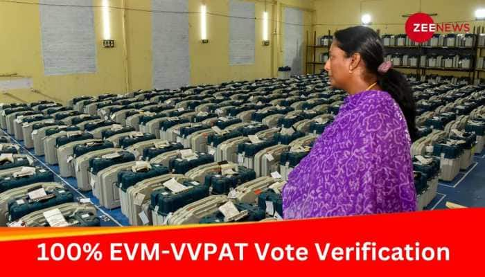 SC Verdict Today On Pleas Seeking 100% EVM-VVPAT Vote Verification