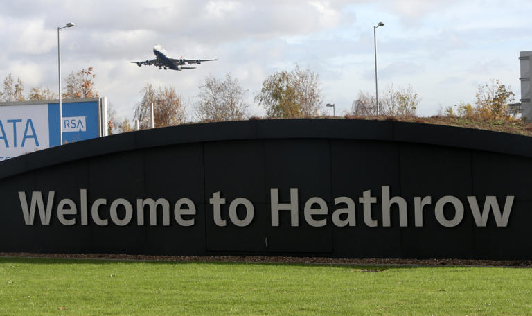Heathrow Airport has swung to a first quarter profit (PA)
