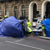 One hurt after runaway horses seen in central London<br>