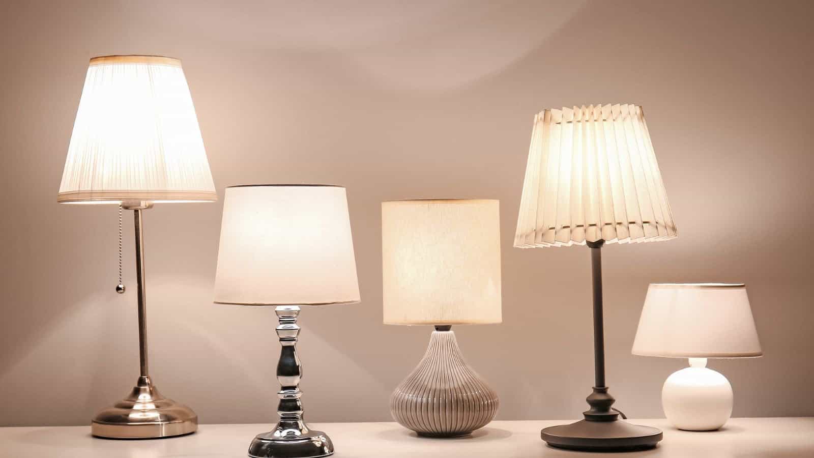 Mid century modern bedroom lamps