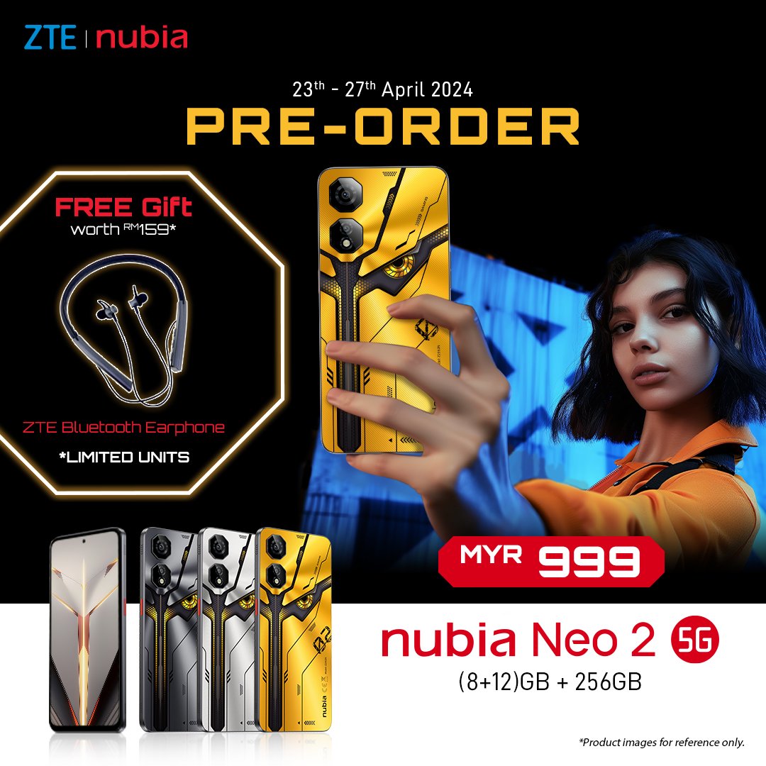 android, nubia neo 2 5g: the cheapest gaming smartphone in malaysia with shoulder triggers