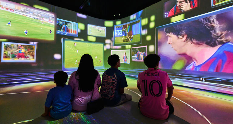 The immersive technological show about Messi's life premieres in Miami before touring across the world.