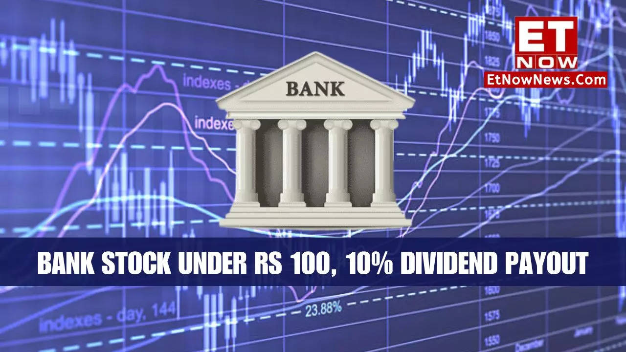 bank stock under rs 100 announces 2nd dividend of 10% - check yield, history