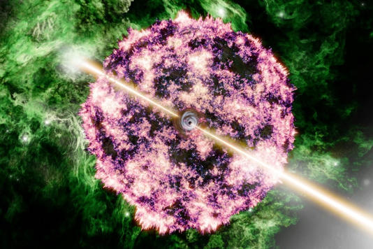 観測史上最も明るいガンマ線バーストは「超新星で発生」JWST観測で裏付け