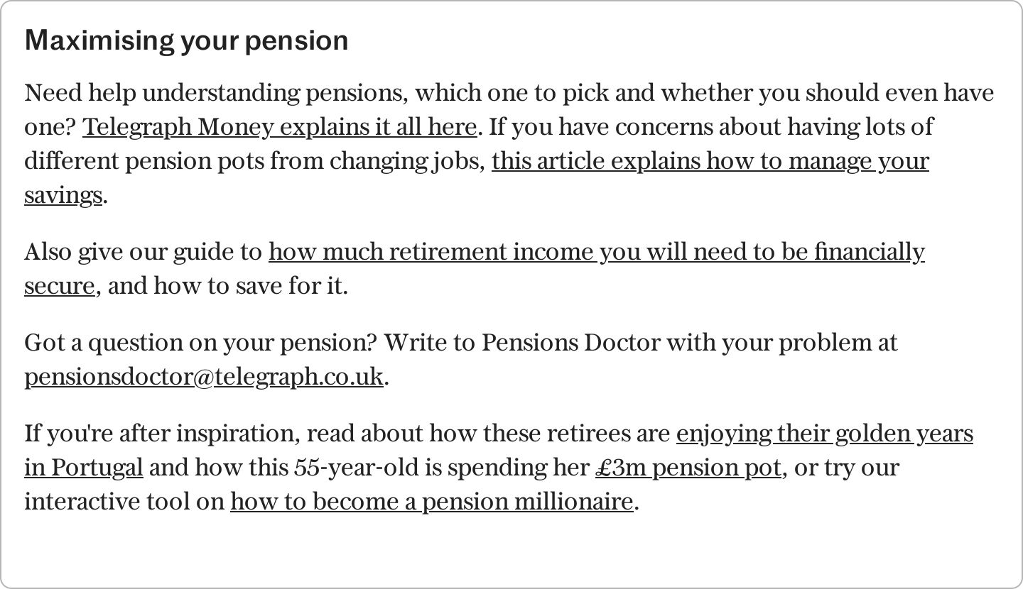 four pension tasks you should complete right now – according to the experts