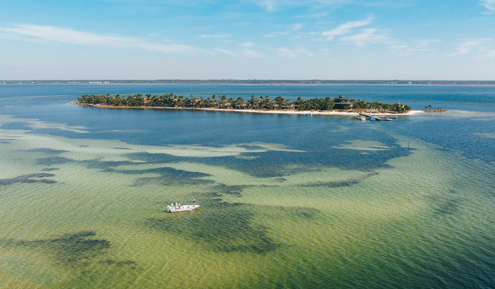 microsoft, a $50 million private island that's a 10-minute boat ride off the coast of florida just hit the market. take a look.