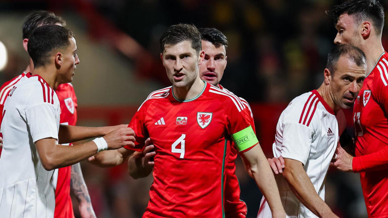 Ben Davies scored the opening goal in Wales' 4-0 win over Gibraltar last October