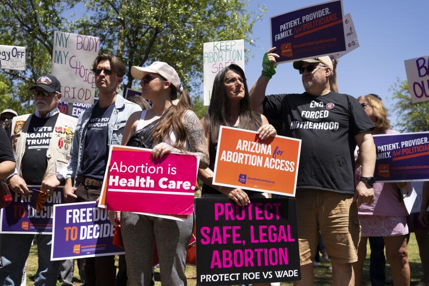 Arizona Senate Votes To Repeal 1864 Abortion Law, Leaving State With 15 ...