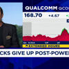 Qualcomm shares spike on earnings and revenue beat<br>