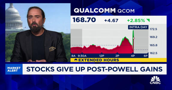 Qualcomm shares spike on earnings and revenue beat<br><br>