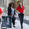 Harvey Weinstein accuser Jessica Mann looks somber while leaving court<br>