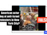 Robert De Niro clip misrepresented amid pro-Palestinian demonstrations<br><br>