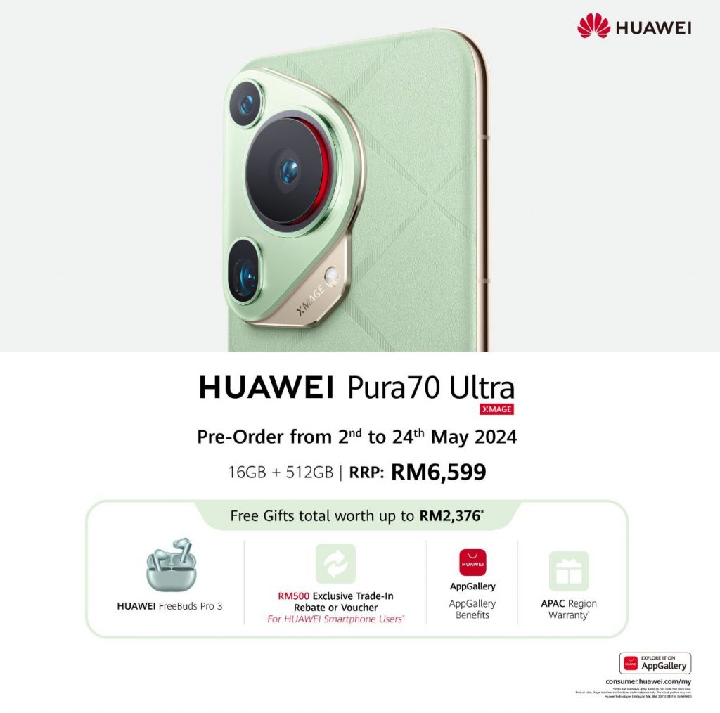 huawei pura 70 malaysia: pre-orders now available, priced from rm3,699