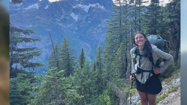 Malik trekked the more than 2,000-mile Pacific Crest Trail in California in honor of her father.