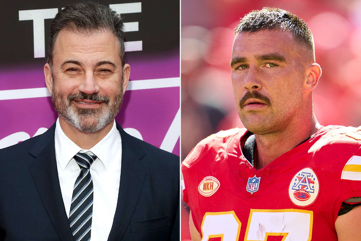 Jimmy Kimmel Jokes Travis Kelce Is 'Still' Taylor Swift's 'Broke ...