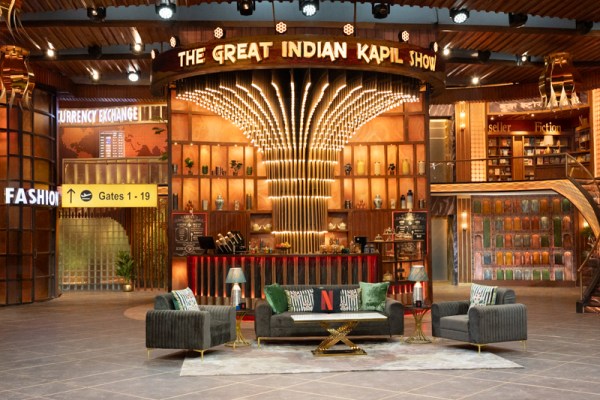 android, how the great indian kapil show set was mounted: two-month prep, nine-hour shifts, team of 120 crew and a scrapped idea of planes taking off