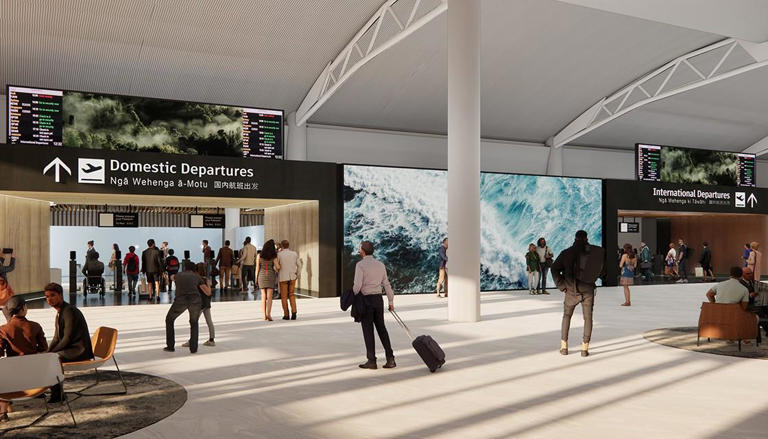 Watch: Sneak peek at inside the future terminals - and what the airport says it will cost customers.