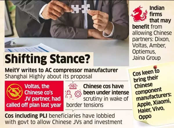 india to allow chinese investment? curbs may be eased in hi-tech electronics sector