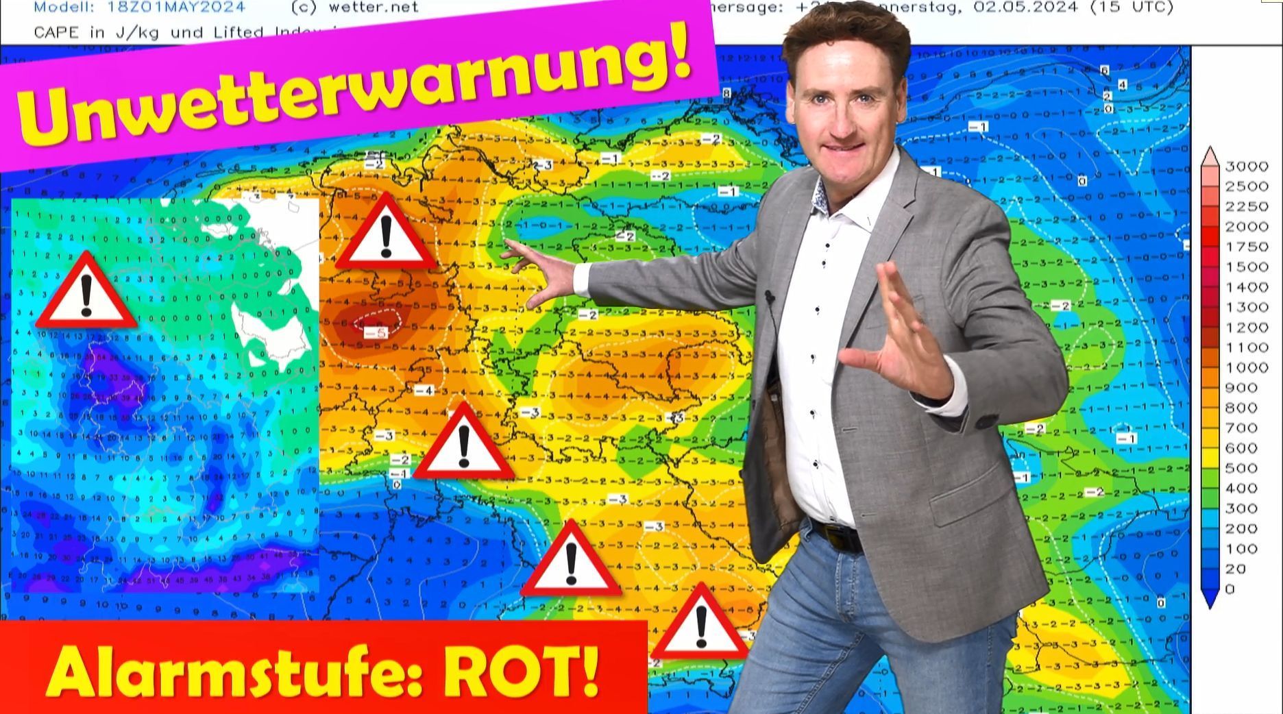 ACHTUNG Unwetterwarnung: Am Donnerstag (2. Mai) Drohen Im Westen ...