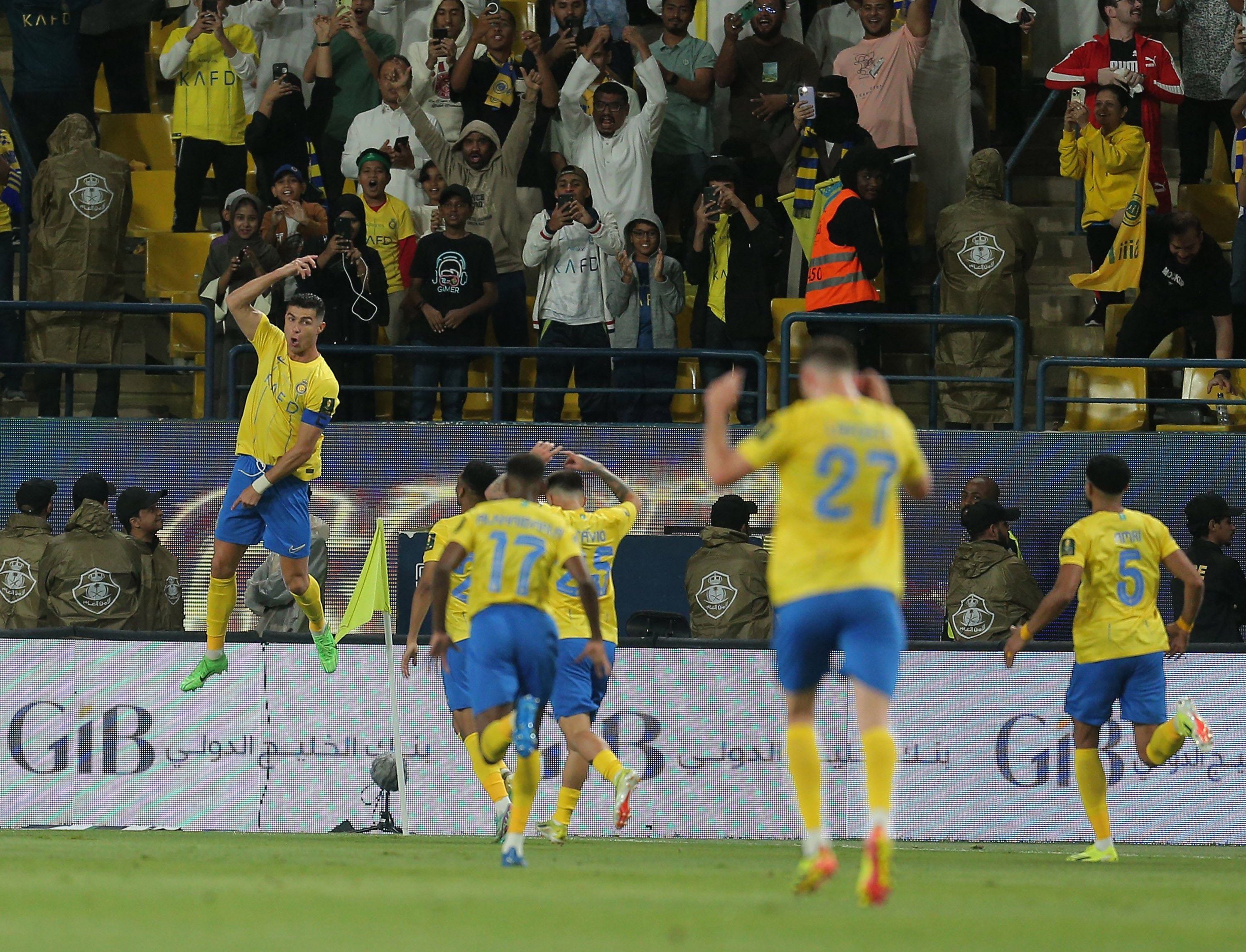 con doblete incluido: cristiano ronaldo alcanza su primera final en el fútbol saudí
