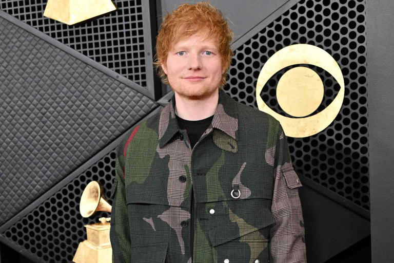 Lionel Hahn/Getty Ed Sheeran attends the 66th GRAMMY Awards in February 2024.