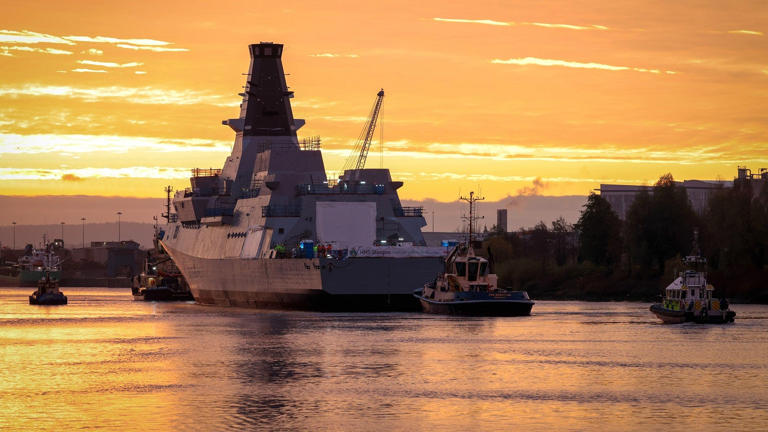 The first of the Type 26 frigates