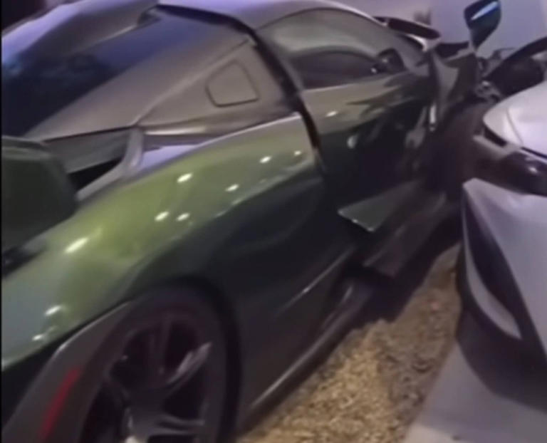 Watch This Driver Crash a $1.3-Million McLaren Senna After Owning It ...