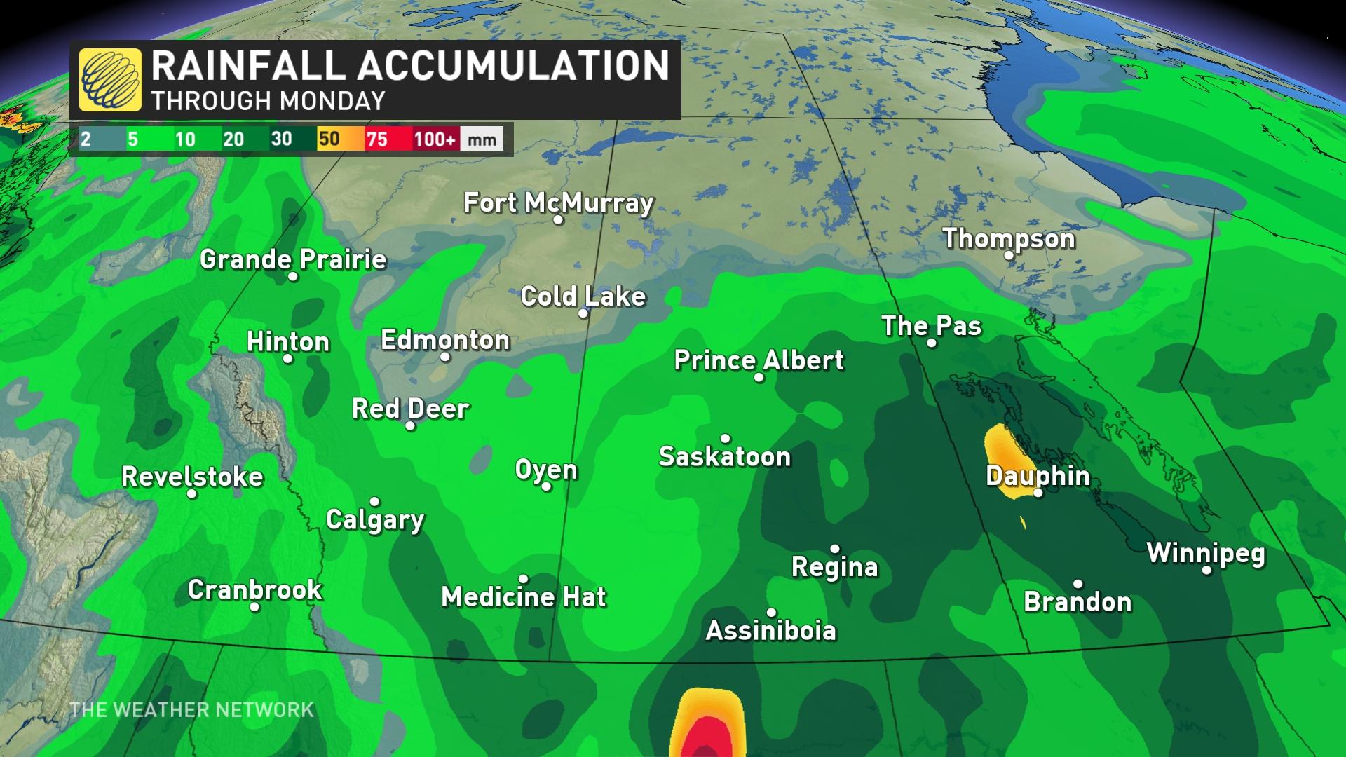 additional soggy weather is good news for drought-stricken prairies