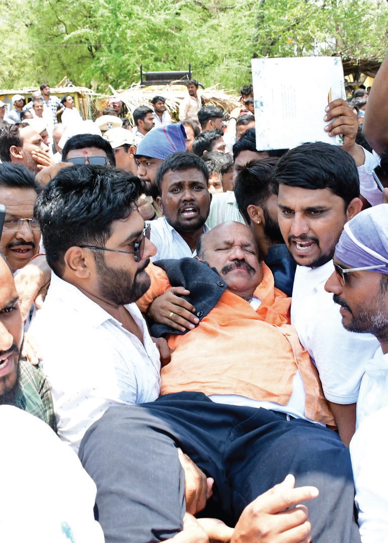 Tension In Kalburagi As BJP Protests Attack On Lingayat Family