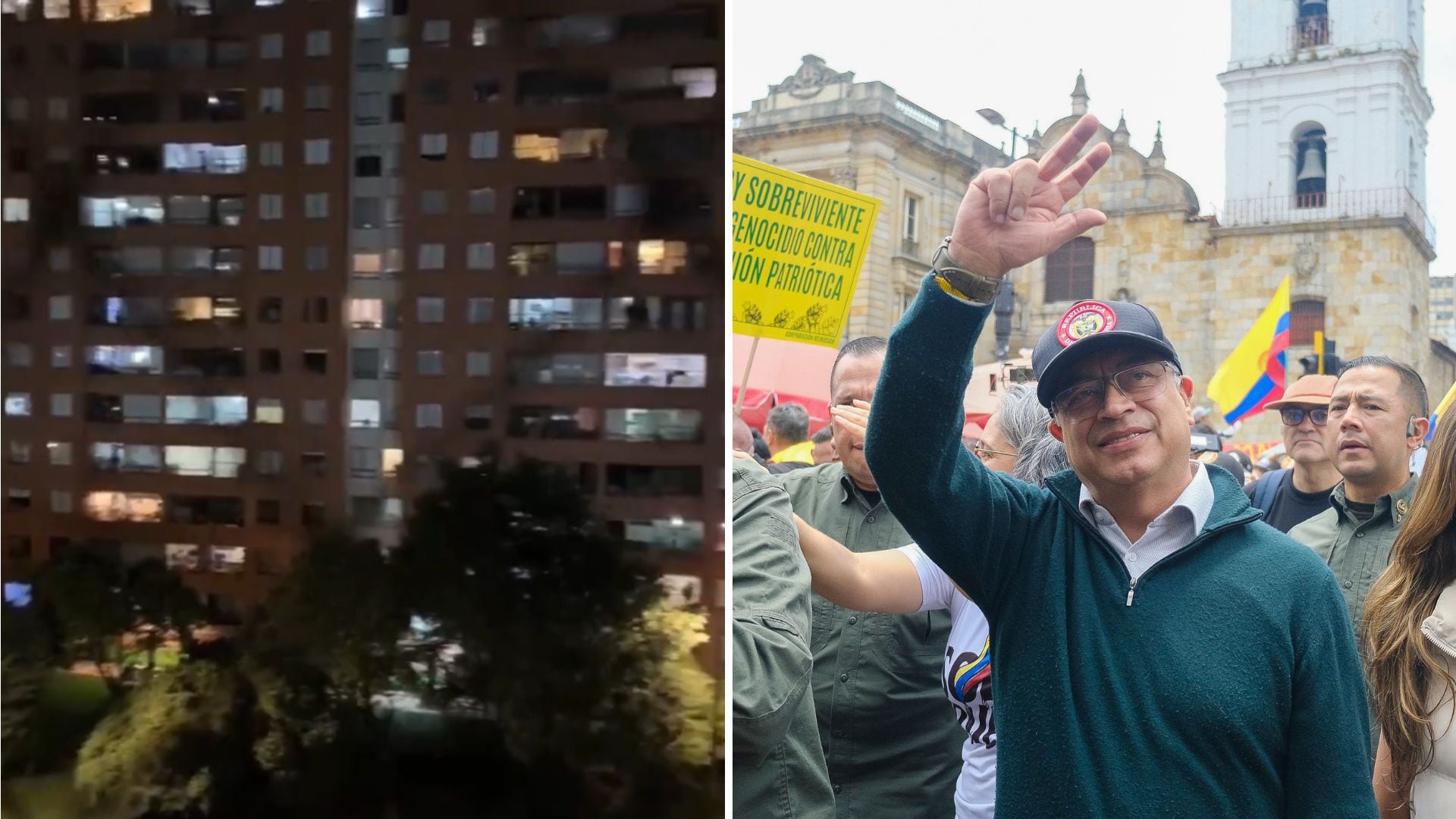 cacerolazo contra petro espera que “colombia se una para mostrar el rechazo hacia su mandato”. pitos y banderas buscan hacer historia
