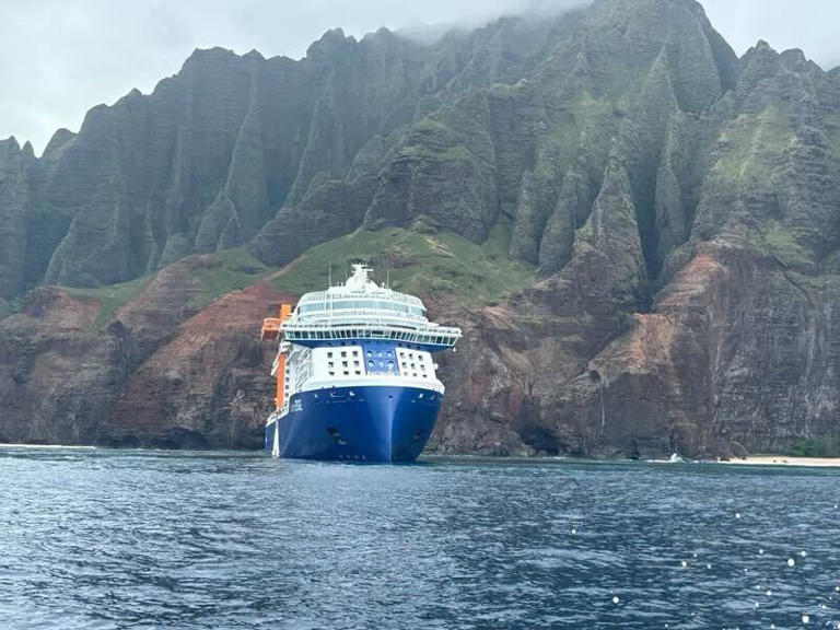 The state Land Department is investigating after Kauai advocates say a cruise ship got to close to shore at the Na Pali Coast.