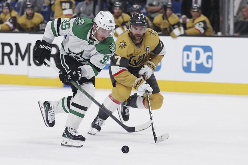 vegas retaliation on stars forward seguin costly as defending champion knights now trail series