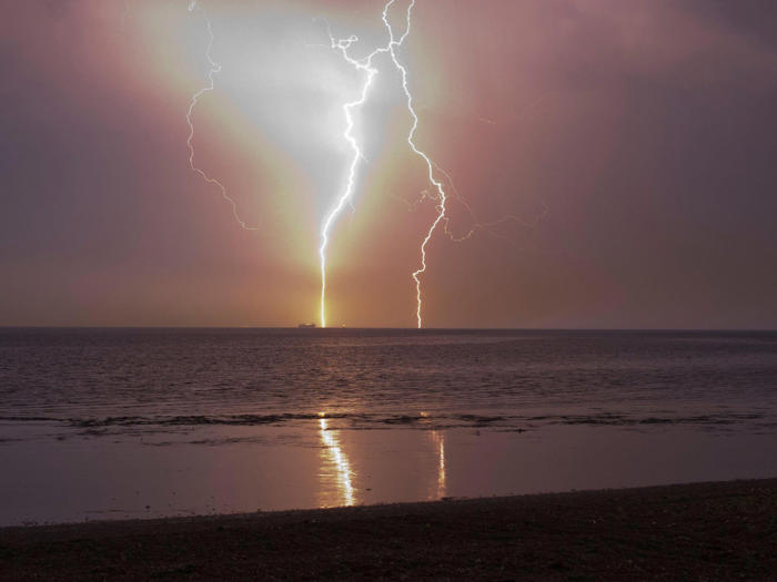 it's truly a british summer as met office issues yellow thunderstorm warning