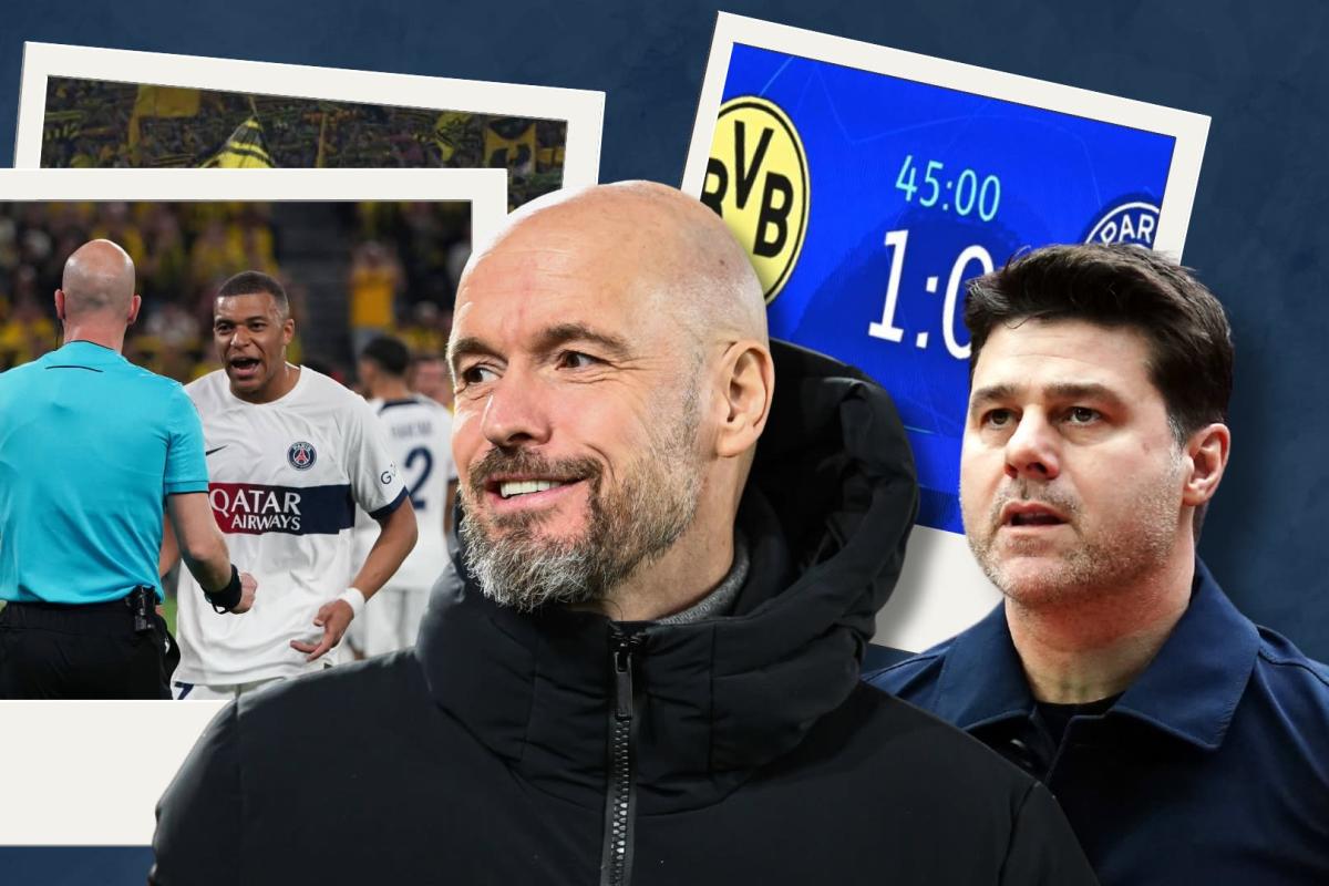 dortmund beating psg is great news for man utd and chelsea