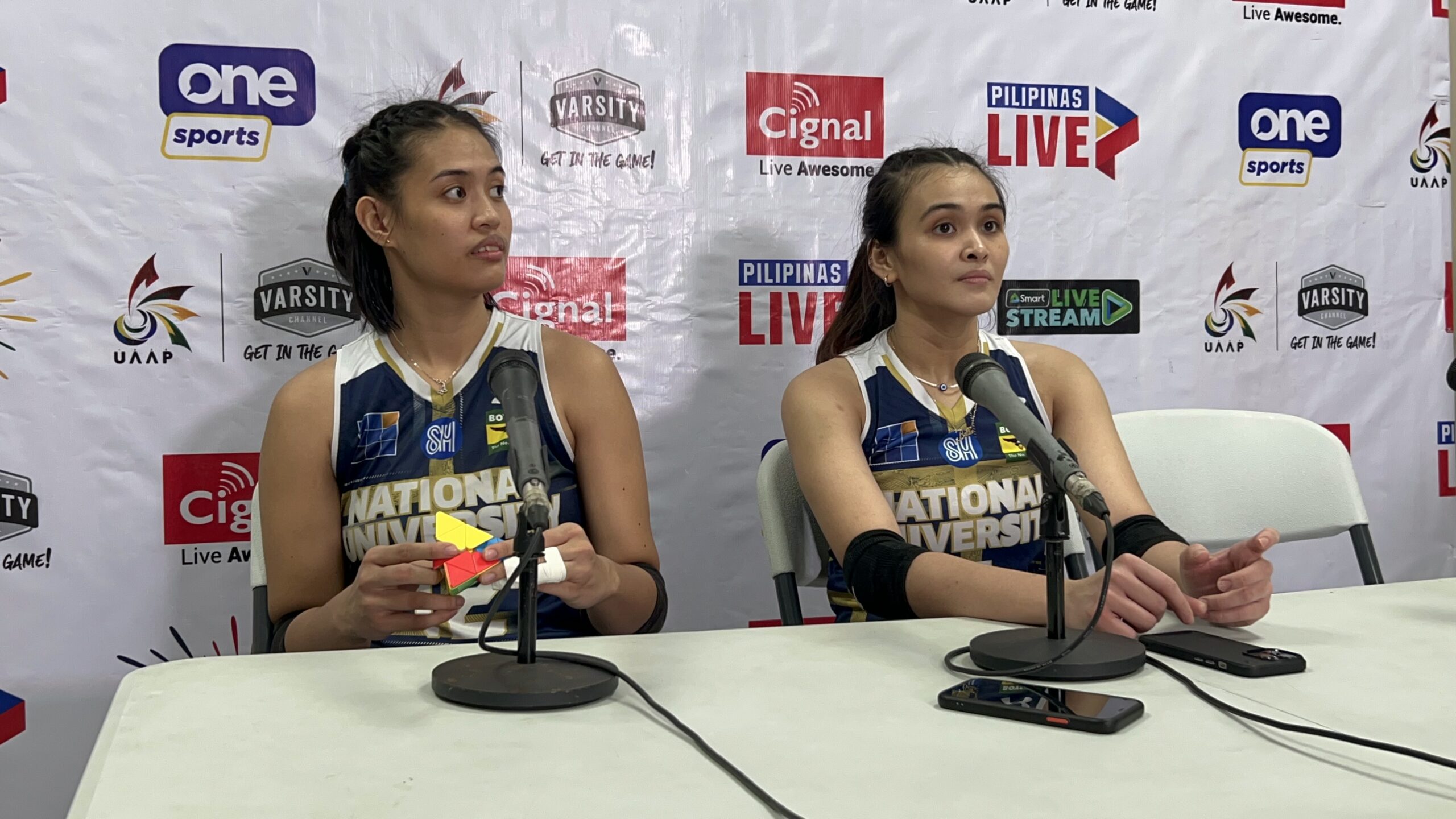 uaap: to stay locked in, nu lady bulldogs turn to rubik’s cube