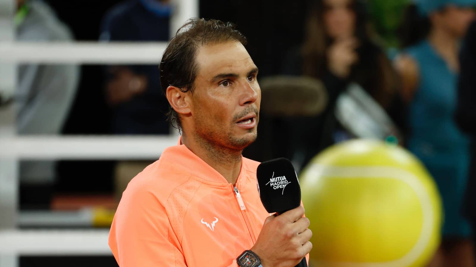 rafael nadal discovers who he will face at the italian open