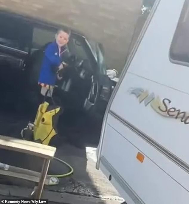 boy, 8, took his uncle's instructions to clean his car too literally