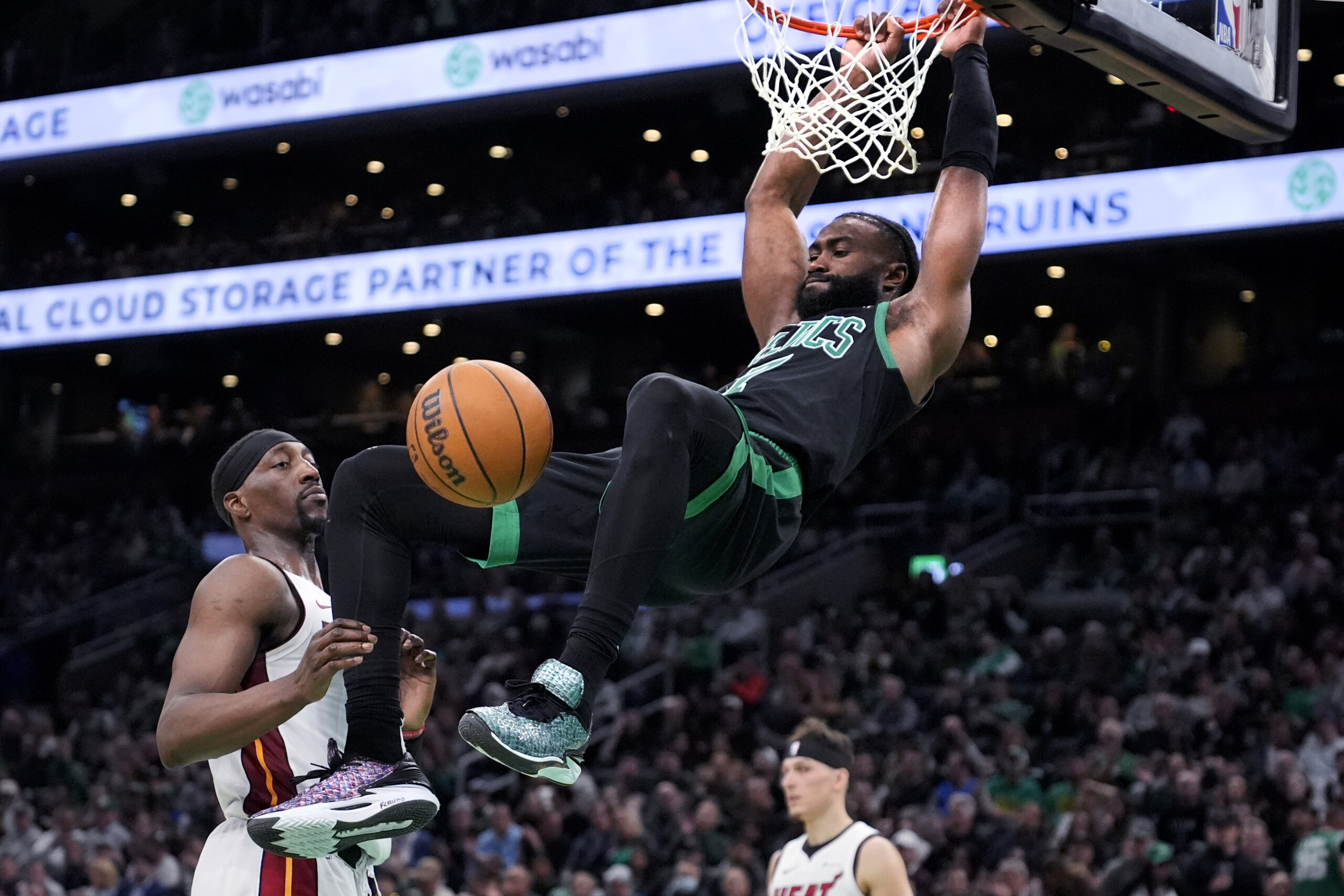 nba: celtics move to east semifinals, beating short-handed heat