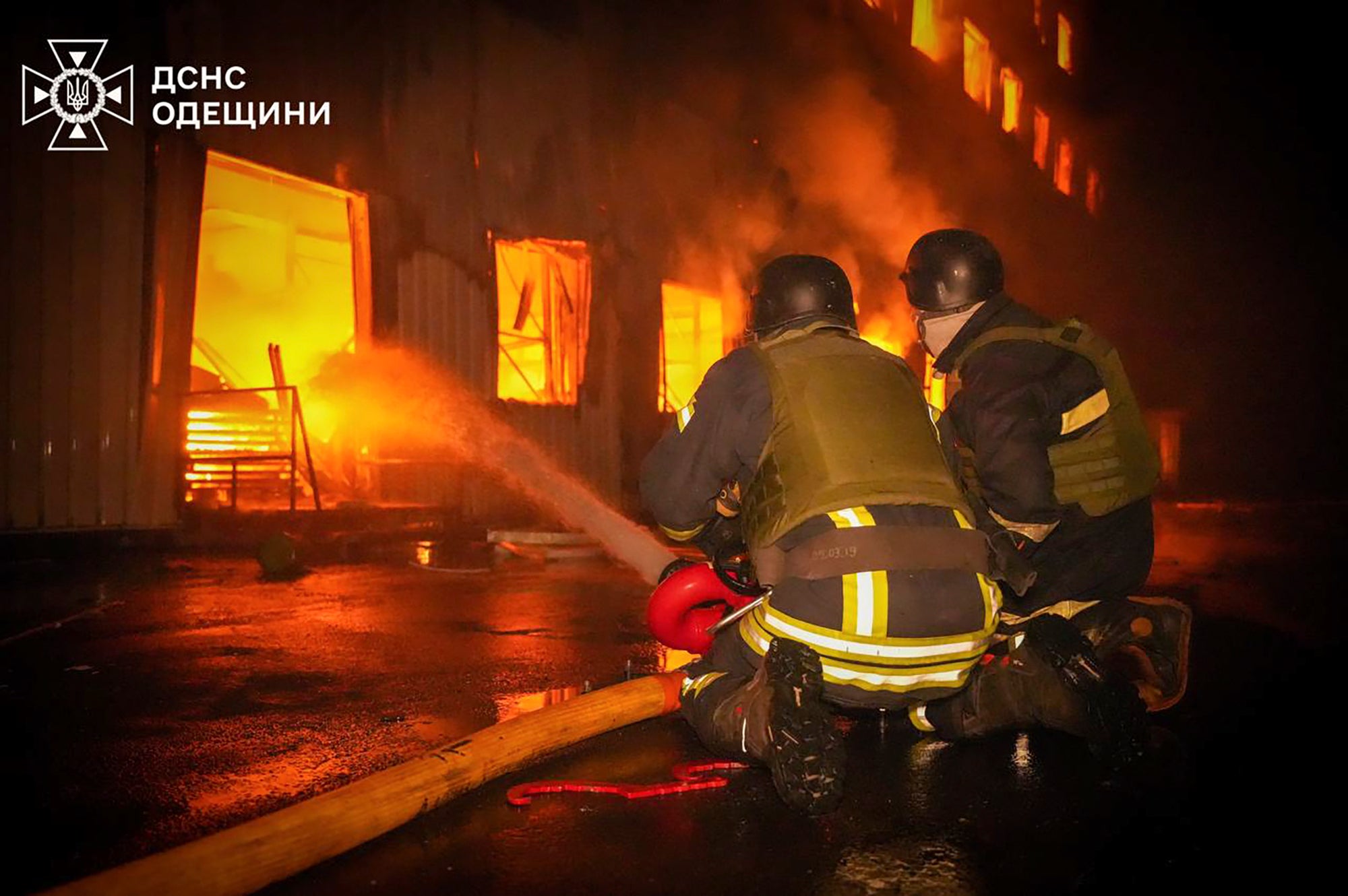 ukraine-russia war latest: us accuses putin of using chemical weapons as missile causes large fire in odesa