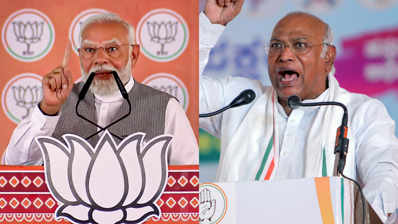 'our votebank is every indian': congress chief kharge writes to pm modi