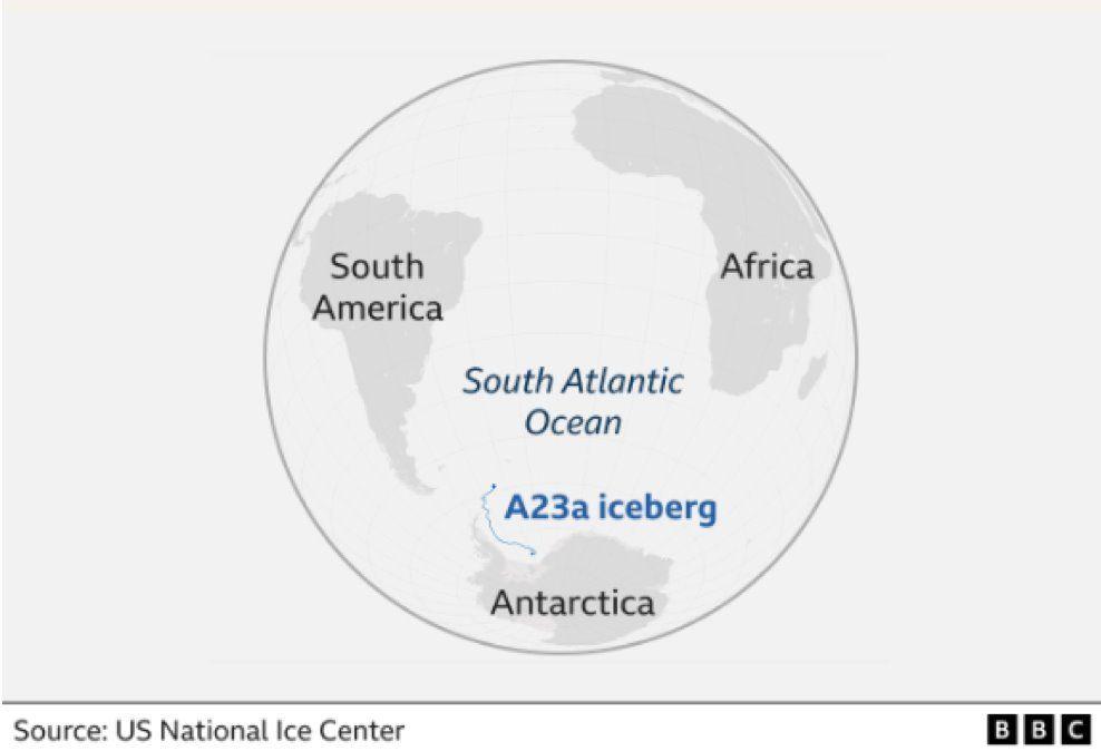 เกาะติดการเดินทางของภูเขาน้ำแข็งใหญ่ที่สุดในโลกในทวีปแอนตาร์กติกา จะไปสิ้นสุดที่ตรงไหน