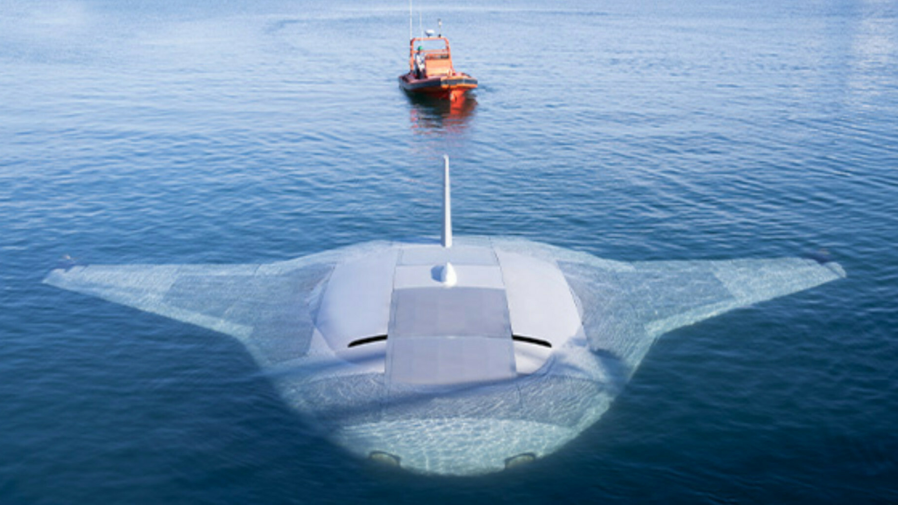 us-militär testet prototyp einer riesigen stachelrochen-unterwasserdrohne