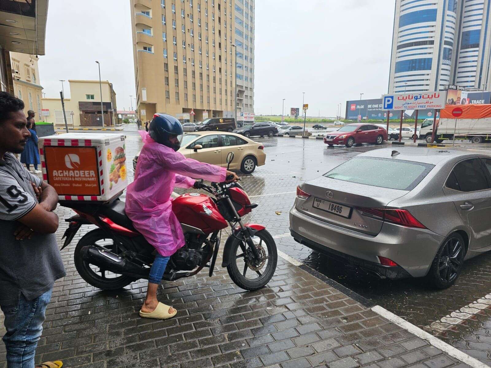 uae rains: delivery services paused in some areas due to unstable weather