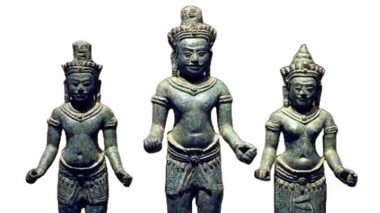 new york returns indian-american smuggler's stolen shiva statue to cambodia