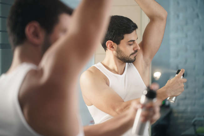 Deodorant can enhance a man's attractiveness